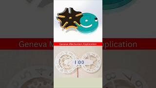 Geneva Mechanism #motion #mechanism #mechanical #engineering #machine #gear #mechanic #design #cnc