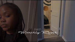 realistic monthly reset vlog| shopping haul, cleaning, organizing , journaling , etc