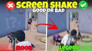 How to Master Screen Shake Advance Or Disadvantages | IND OX