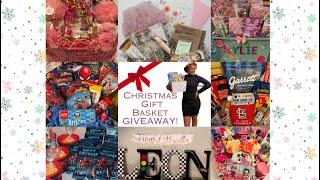 Christmas Gift Basket Giveaway! Details in video!  #Giveaway #Giftgiveaway