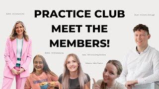 ACCOUNTANCY PRACTICE CLUB - MEET THE MEMBERS!