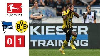 Anthony Modeste GOAL - Dortmund vs Hertha Berlin 1-0 | Highlights & Goals