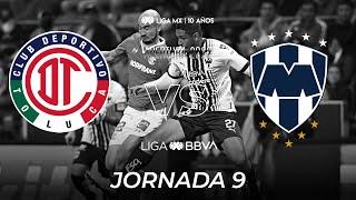 Resumen y Goles | Toluca vs Rayados | Liga BBVA MX | Apertura 2022 - Jornada 9