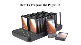 How to Program Retekess TD173 Pager System