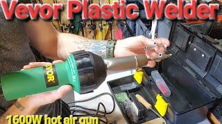 Plastic welder, Vevor 1600w hot air tool quick overview.