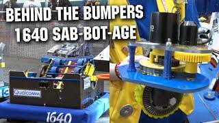 Behind the Bumpers | 1640 Sab-BOT-age | CRESCENDO FRC Robot