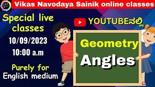 Navodaya special live class for English medium