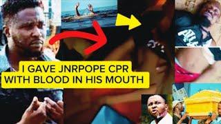 THICK Blood BLOCKED Jnrpope Nose & Mouth! AUTOPSY DEEP SECRET Exposed Live #jnrpope