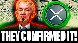 RIPPLE XRP US FEDERAL RESERVE CONFIRMED IT | HUGE UPDATE