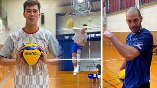 Bryan Bagunas and Emerson Rodriguez Practice Game | Japan V League 2021-2022