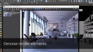 V-Ray Next for 3ds Max Courseware – 3.2.1 Denoise render elements