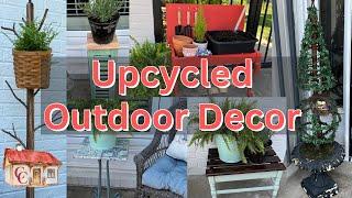 DIY Upcycled Porch & Patio Decor: Using Stuff Headed to the Trash