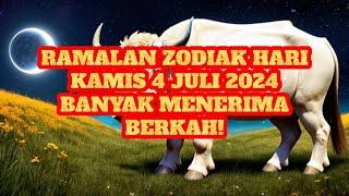 RAMALAN ZODIAK HARI INI kamis | 4 juli 2024 LENGKAP DAN AKURAT