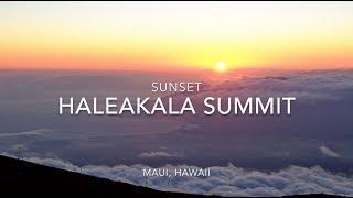 Haleakala Sunset, Maui Hawaii