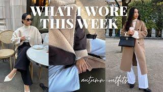 CASUAL AUTUMN OUTFITS | WHAT I WORE THIS WEEK