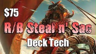 Mtg Deck Tech: $75 Budget R/B Steal n' Sac in Guilds of Ravnica Standard!