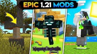 Top 7 Epic Mods for Minecraft Pe 1.21 || Minecraft pocket edition