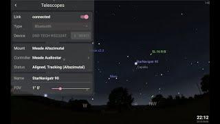 Stellarium Mobile Plus - Telescope control