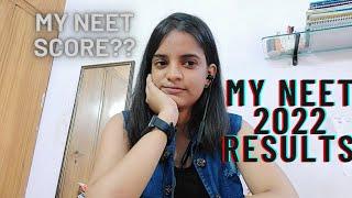 MY NEET 2022 Results || How much did I scored in my NEET 2022 exam ?? my NEET marks?