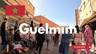 GUELMIM -MOROCCO-. Markets & city centre. City tour. Bike travel. Traveling around the world.