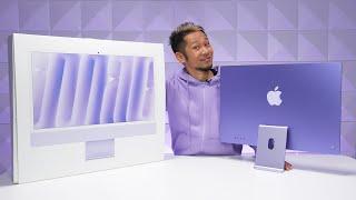 M4 iMac Unboxing - New Colors, Nano-Texture & USB-C Accessories!