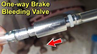 How to Bleed your Brakes Using a One Way Valve