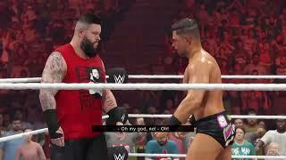 Kevin Ovens vs The Miz WWE 2K23 Tables Match Live PS4 Broadcast