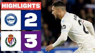 DEPORTIVO ALAVÉS 2 - 3 REAL VALLADOLID CF | HIGHLIGHTS LALIGA EA SPORTS