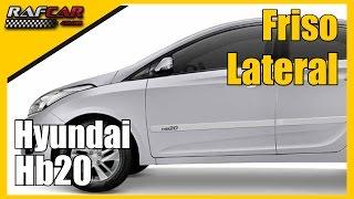 Friso Lateral Personalizado para Hyundai HB20 - RAFCAR