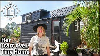 After divorce, she moved into a tiny home & people couldn't believe it