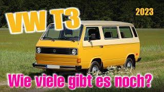 VW T3 Bus | Bestand wie viele gibt es noch? | Bestand 2023