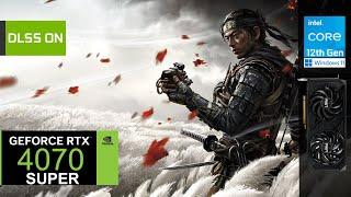 Ghost of Tsushima | RTX 4070 SUPER | 1440p, Very High, DLSS ON / OFF, FG ON / OFF