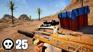 PUBG | NEW MIRAMAR | 25 KILLS | DUOS GAMEPLAY! (NO COMMENTARY)