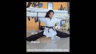 Karate Champion Jhansi Nellore Martial Arts Team Master Prabhakar Reddy +91 9849465401