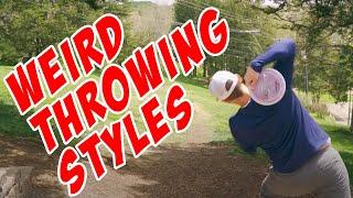 Weird Disc Golf Throwing Styles