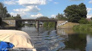 Von Hennigsdorf nach Paretz auf dem Havelkanal. Wustermark hat einen Hafen!