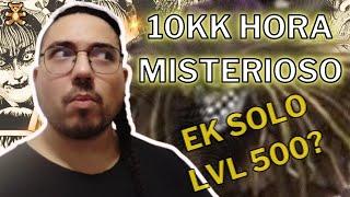 TIBIA - 10 KK HORA NA HUNT MISTERIOSA - EK SOLO LEVEL 500 SET BÁSICO (DOUBLE EXP NÉ BB)