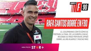 "HABER VENIDO DE #RIVER ME AYUDÓ EN LA ADAPTACIÓN": Rafa #SantosBorré, IMPERDIBLE en #ESPNF90