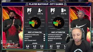 NBA 2K25 98% TO SS4 BEST DRIBBLE GOD ONA HUGE STREAK ON THE 2S COURT!! DOING GIVEAWAYS!