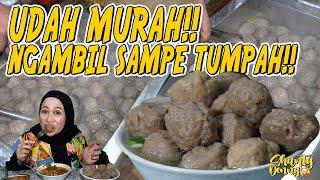 UDAH MURAH!! NGAMBIL SAMPE TUMPAH!! BAKSO KEROYOKAN RATU PEDAS!!