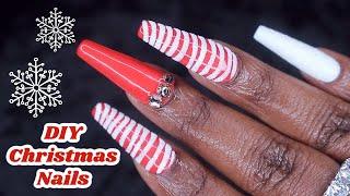 EASY BEGINNER CHRISTMAS NAILS | CELEBEAUTI21