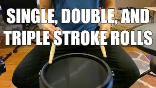 Drum Lesson - Rudiments Lesson 1