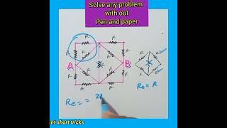 Trick-357)Electricity short tricks |Solve with out pen and paper | #shorts #backtobasics #ytshorts