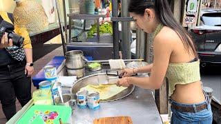 Roti Lady In Bangkok - Thailand Street Food