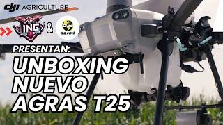 Unboxing Nuevo DJI Agras T25 ⭐️