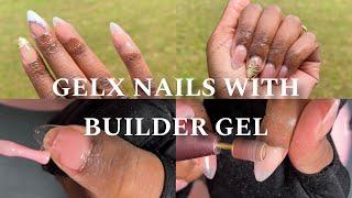 EASY GEL X TUTORIAL USING BUILDER GEL FOR APEX| IS IT STRONGER THAN POLY GEL?