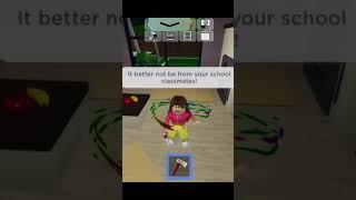 Mom asking son where does he gets his comebacks from #roblox#shorts#brookhaven