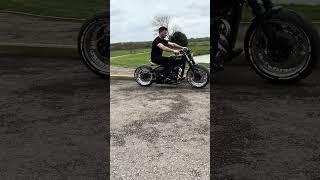 Porsche Racing Green Bobber ride