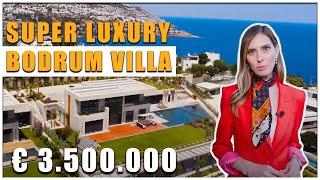 СУПЕР РОСКОШНАЯ ВИЛЛА В БОДРУМЕ ЗА 3.500.000€ I SUPER LUXURY BODRUM VILLA FOR SALE