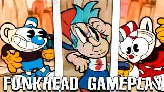 FUNKHEAD: Boyfriend VS Cuphead VS Mugman Gameplay (Comparison)